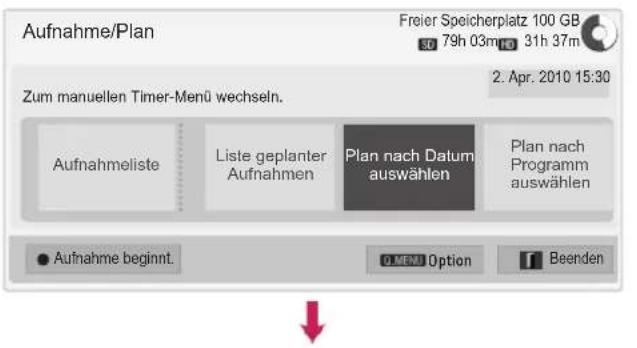 LG 60PZ755S - Zeitplan - 1