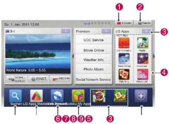 LG 60PZ755S - LG Apps. Funktion - 1