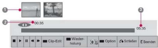 LG 50PZ755S - Aufgenommene Programme abspielen - 1