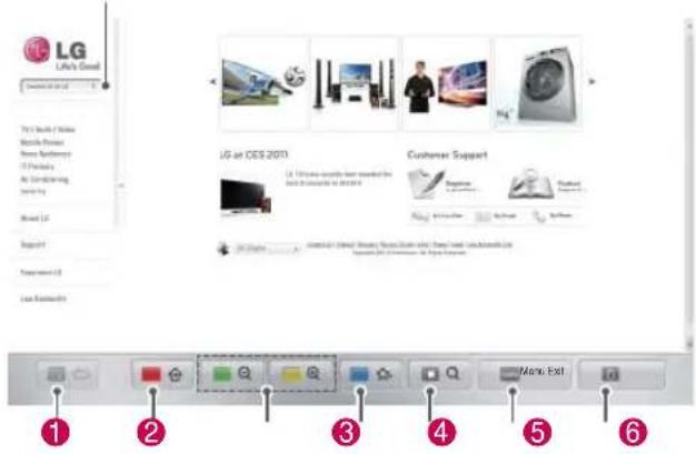 LG 50PZ755S - Sie können Websites auf Ihrem TV-Gerät durchsuchen. - 1