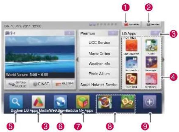 LG 50PZ755S - LG Apps. Funktion - 1
