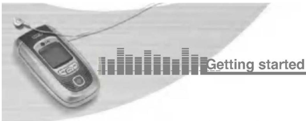 LG F1200 - Charging the battery - 2