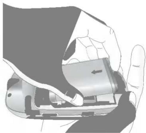 LG F1200 - Install the battery. - 1