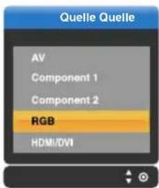 LG M4710C-BAT - ⑤ Wählen Sie ein Eingangssignal. Drücken Sie INPUT (Quelle) auf der Fernbedienung, um ein Eingangssignal auszuwählen. - 1