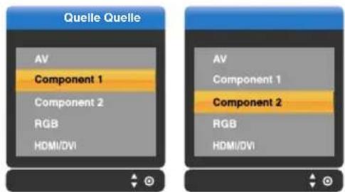 LG M4710C-BAT - ② Wählen Sie ein Eingangssignal. Drücken Sie INPUT (Quelle) auf der Fernbedienung, um ein Eingangssignal auszuwählen. - 1
