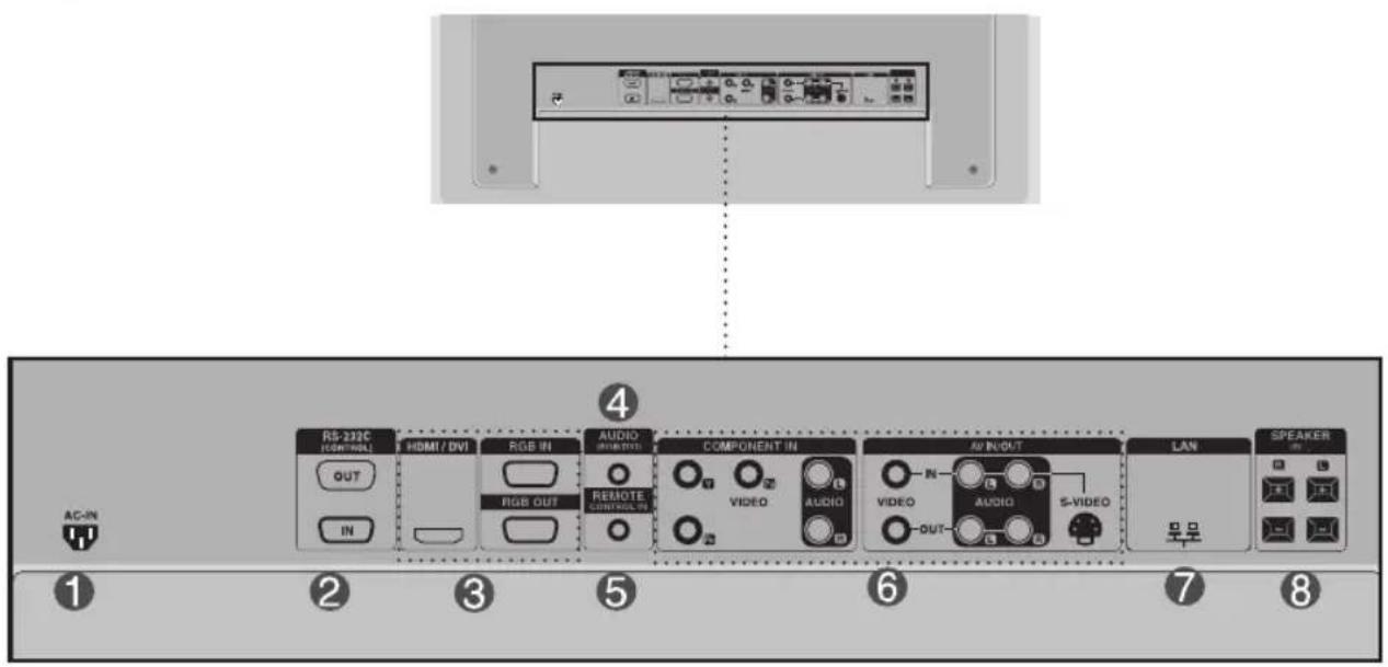 LG M4213C-BAP - Rückansicht - 1