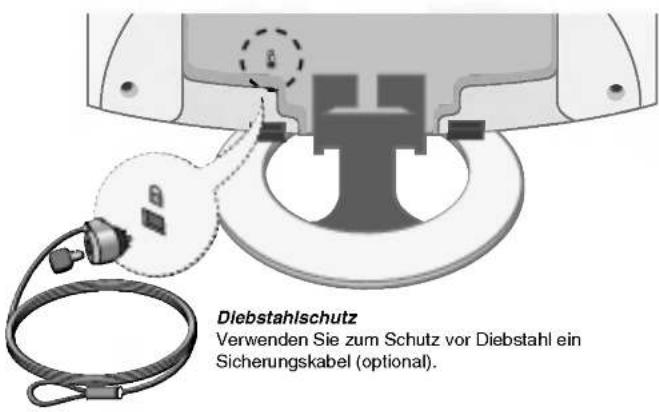 LG M1910A-BZ - Anbringung an der Wand – VESA - 1