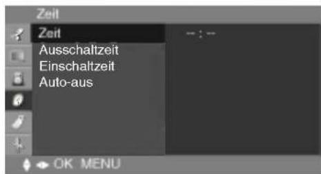 LG M1910A-BZ - Einstellen der Zeitfunktion (nur TV/Video) - 1