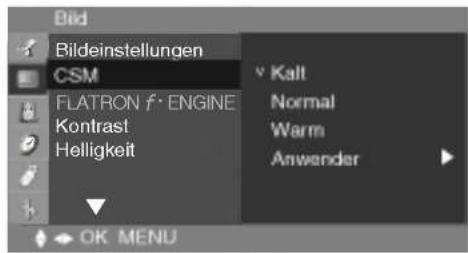 LG M1910A-BZ - Einstellung der Bildfunktion (TV/Video) - 2