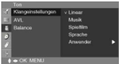 LG M1910A-BZ - Einstellen der Tonfunktion - 1