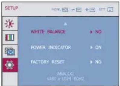 LG L1942T-BF - Main menu Sub menu Description - 3