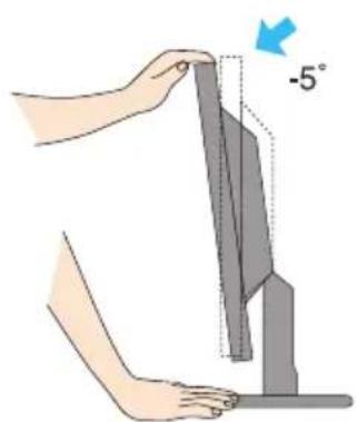 LG L1942T-BF - Positioning your display - 1