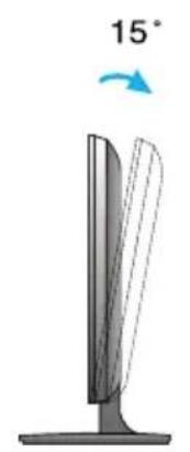 LG E2210S-BN - Positionieren des Monitors - 2