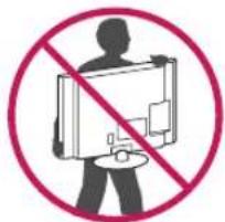 LG 24M38H - Moving and Lifting the Monitor - 2