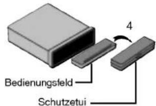 Bedienungsfeld Schutzetui
