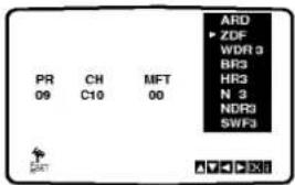 ARD ZDF WDR 3 BR3 HR3 N 3 NDR3 SWF3 PR CH MFT 09 C10 00