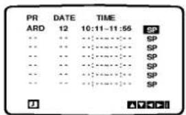 PR DATE TIME ARD 12 10:11-11:56 SP -- -- --:SP -- -- --:SP -- -- --:SP -- -- --:SP -- -- --:SP -- -- --:SP U ▲▼▼▼▼▼