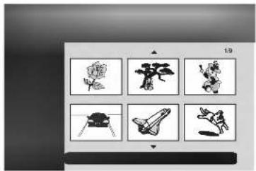 LG RC6850 - Using the Chapter List menu - 1
