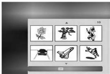LG RC6850 - Using the Chapter List-Playlist Menu - 1