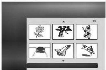 LG RC6850 - Use ▲ / ▼ to select 'Chapter' from Title List options then press ENTER. - 1