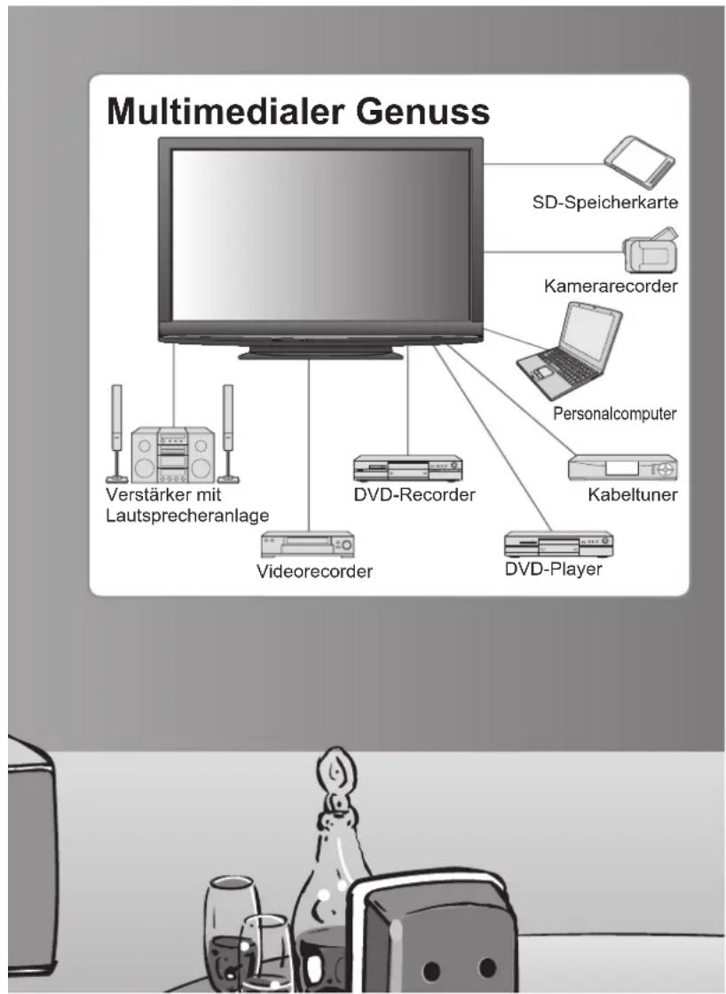 PANASONIC Viera TX-P50GW10 - Unterhaltung voll aus - 1