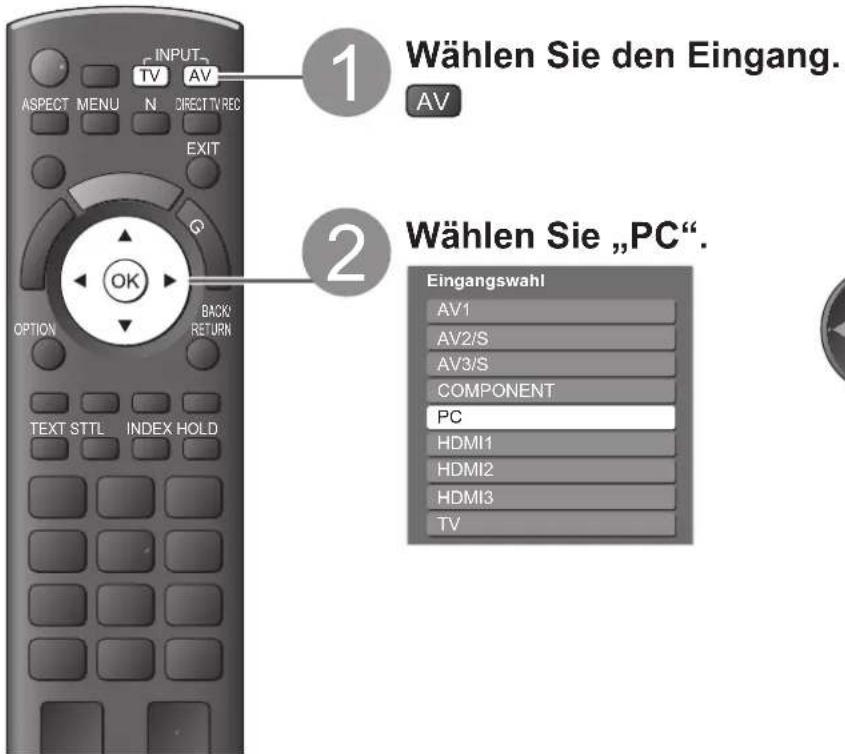PANASONIC Viera TX-P50GW10 - Anzeigen von PC-Bildern auf dem Fernsehschirm - 1