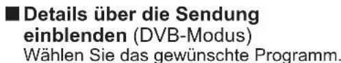 PANASONIC Viera TX-P50GW10 - Rufen Sie den Programmassistenten auf. - 7
