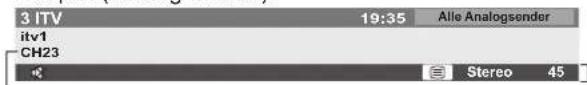 PANASONIC Viera TX-P50GW10 - Anzeigen des Informationsbanners - 3