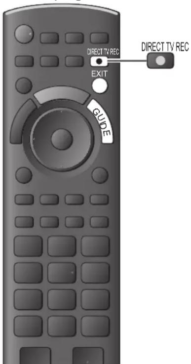 PANASONIC Viera TX-P50GW10 - Direkte TV-Aufzeichnung – Aufzeichnung des laufenden Fernsehprogramms - 1