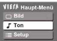 PANASONIC Viera TX-P50GW10 - Toneinstellungen - 7