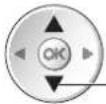 PANASONIC Viera TX-P46GQ21 - ② Wählen Sie die Funktion aus (Ext Rec., USB HDD Rec. oder Erinnerung) - 1