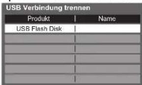 PANASONIC Viera TX-P46GQ21 - Entfernen Sie die USB-Einheiten auf sichere Weise - 4