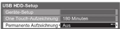 PANASONIC Viera TX-P46GQ21 - ■Anhalten von „Permanente Aufzeichnung“ - 1