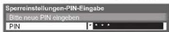 PANASONIC Viera TX-P46GQ21 - Sperren Sie die Bildeinstellungen Sperreinstellungen - 1