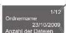 PANASONIC Viera TX-P46GQ21 - Sortieren nach Ordner, Aufnahmedatum oder -monat - 12