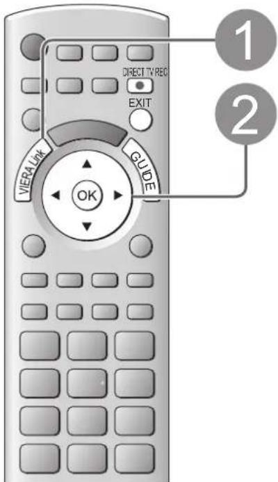 PANASONIC Viera TX-P46GQ21 - Direkte TV-Aufzeichnung – Aufzeichnung des laufenden Fernsehprogramms Direct TV Rec - 1