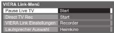 PANASONIC Viera TX-P46GQ21 - Wählen Sie „Pause Live TV“, und pausieren Sie das Programm. - 1