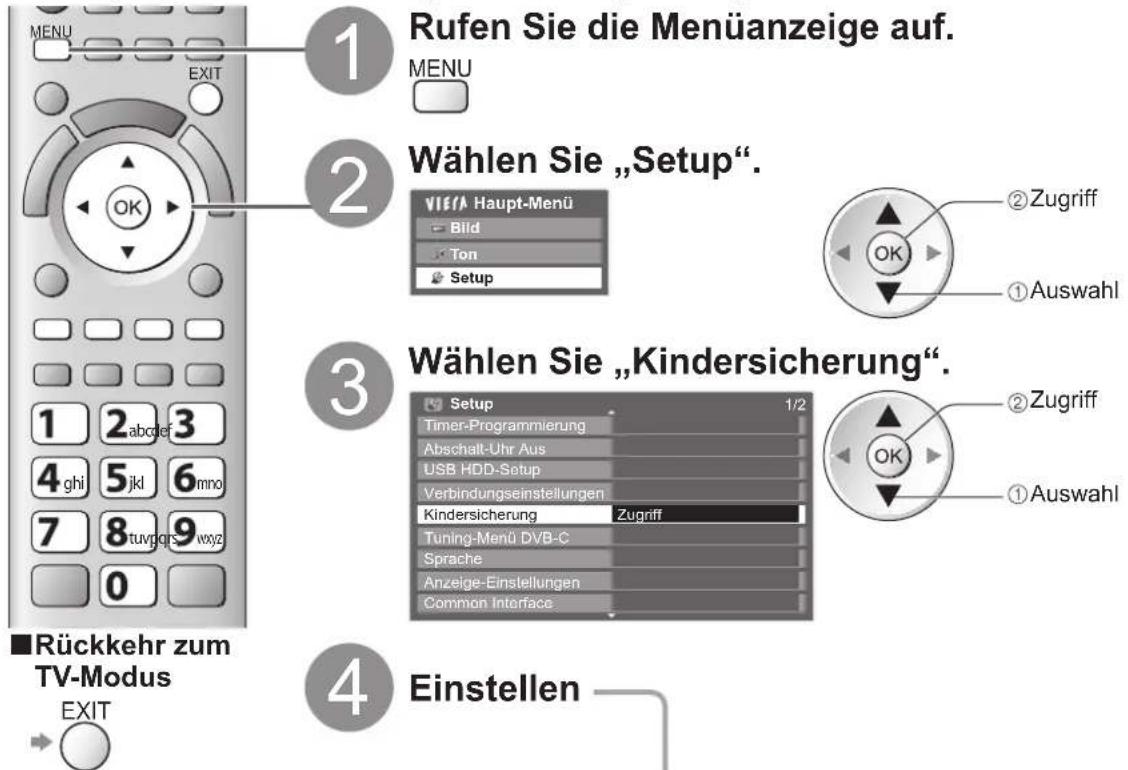 PANASONIC Viera TX-P46GQ21 - Kindersicherung - 1