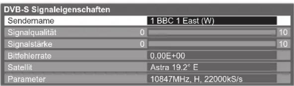 PANASONIC Viera TX-P46GQ21 - DVB-Signal überprüfen Signaleigenschaften - 2