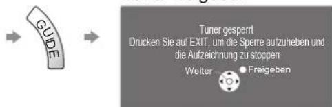 PANASONIC Viera TX-P46GQ21 - Beenden der Aufzeichnung - 3