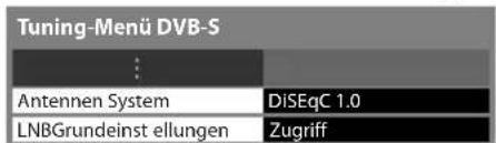 PANASONIC Viera TX-P42VT30Y - Stellen Sie [Antennen System] und [LNB Grundeinstellungen] ein - 1