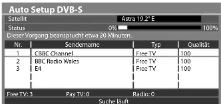 PANASONIC Viera TX-P42VT30Y - Start Auto Setup (Die Einstellungen werden automatisch vorgenommen) - 3