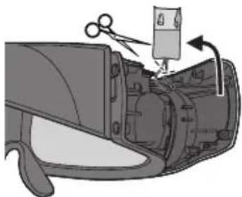PANASONIC Viera TX-P42VT30Y - Herausnehmen des Akkus - 3
