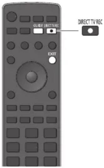 PANASONIC Viera TX-P42VT30Y - Direkte TV-Aufzeichnung - Aufzeichnung des laufenden Fernsehprogramms - 1