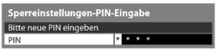 PANASONIC Viera TX-P42VT30Y - Geben Sie die PIN-Nummer ein (4 Ziffern) - 1