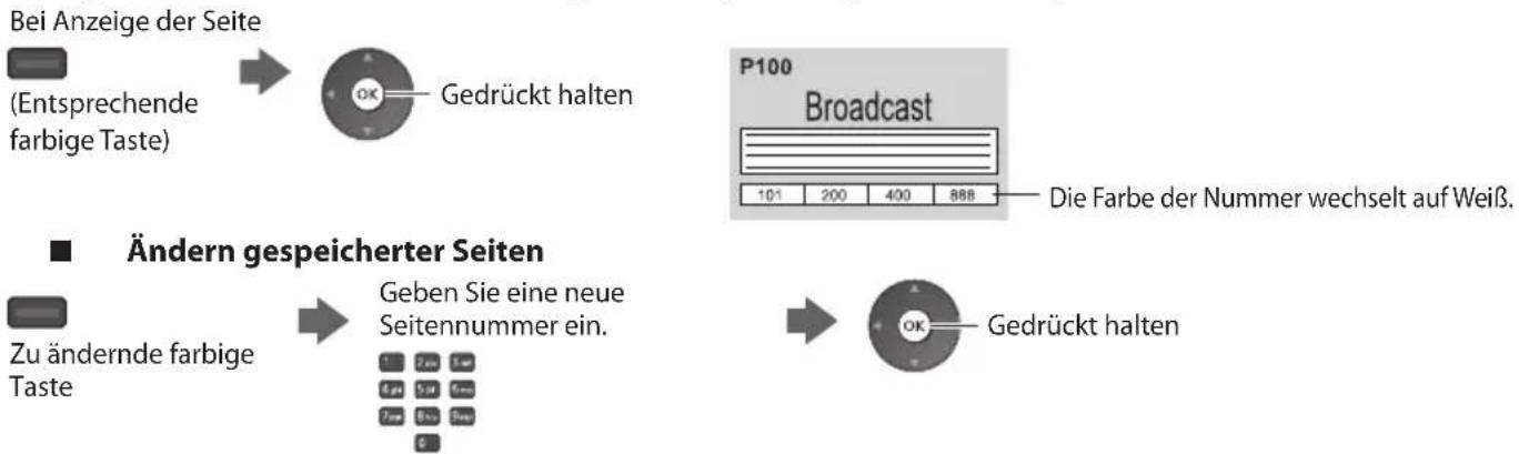 PANASONIC Viera TX-P42VT30Y - Häufig betrachtete Seiten speichern - 1