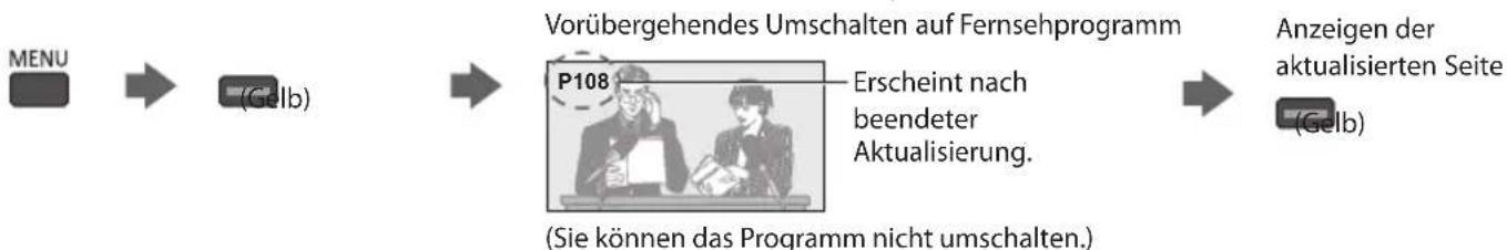 PANASONIC Viera TX-P42VT30Y - Fernsehen beim Warten auf Aktualisierung - 1