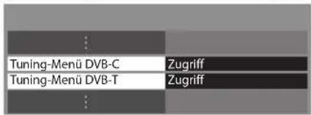 PANASONIC Viera TX-P42ST30J - Wählen Sie [Tuning-Menü DVB-C] oder [Tuning-Menü DVB-T] - 1