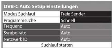 PANASONIC Viera TX-P42ST30J - Nehmen Sie die gewünschten Einstellungen für die Auto Setup Einrichtung vor. - 1
