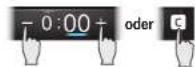 PANASONIC KY-T937SL - Anpassen der Countdown-Zeit - 1